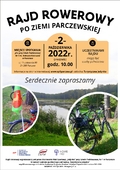 Plakat A3 Rajd rowerowy po ziemi parczewskiej